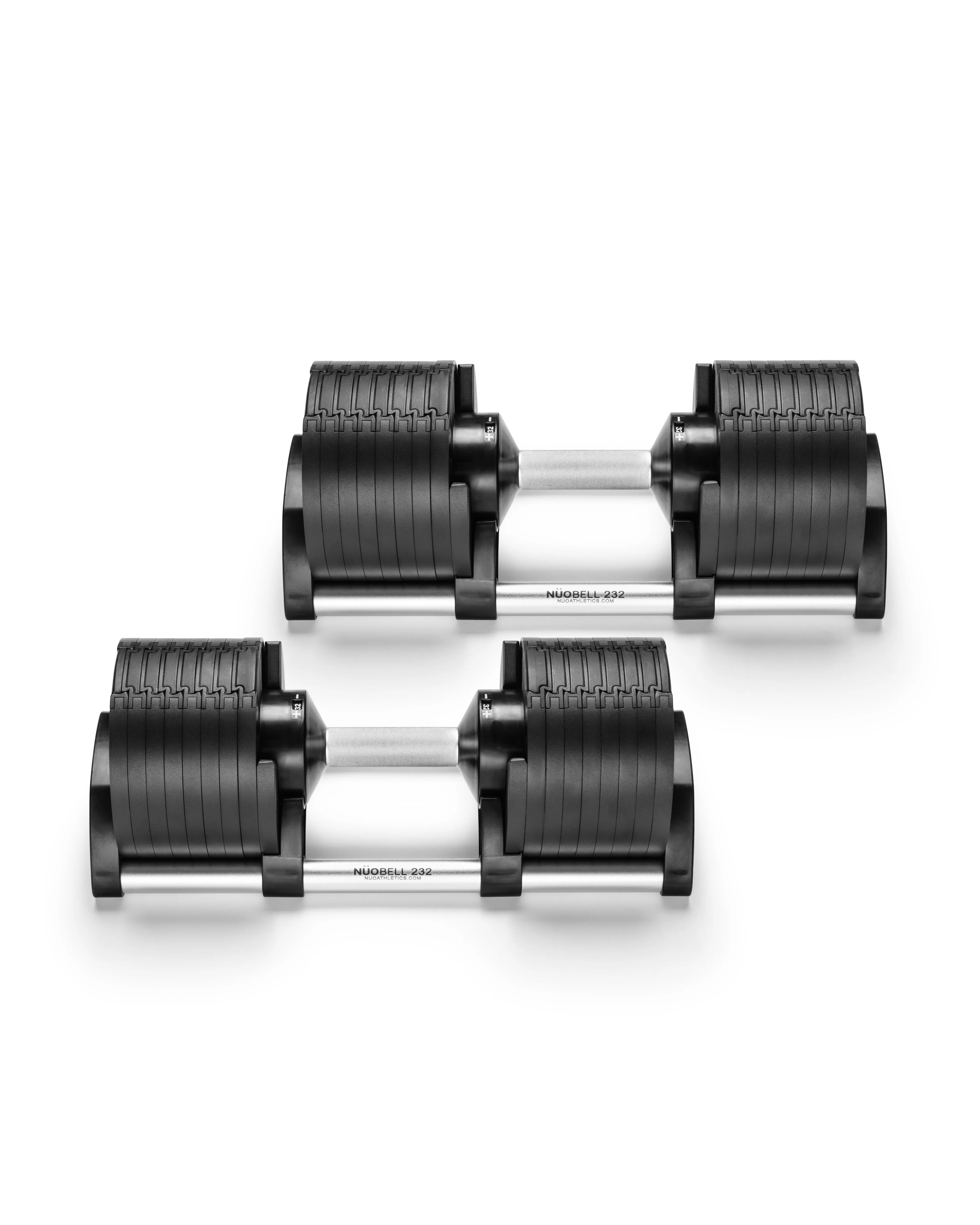 NÜOBELL 232 Silver – Adjustable Dumbbell | Official EU Store NÜOBELL 232 Silver – Adjustable Dumbbell | Official EU Store