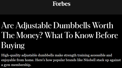 NUO Athletics Recognized by Forbes for Innovation