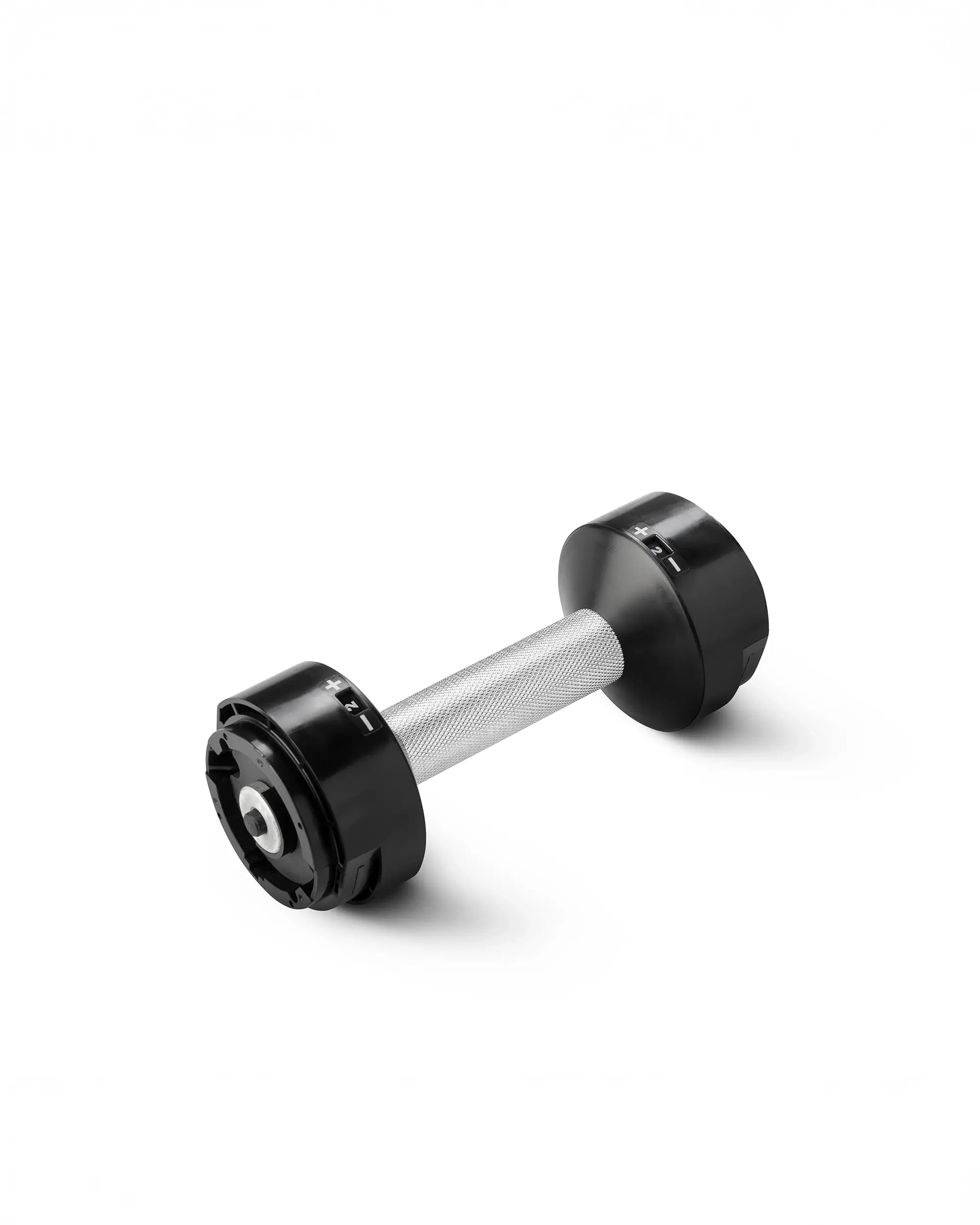 NÜOBELL replacement handle in Silver, KG version—premium grip handle designed to restore and upgrade your adjustable dumbbells for smooth, secure workouts at home.