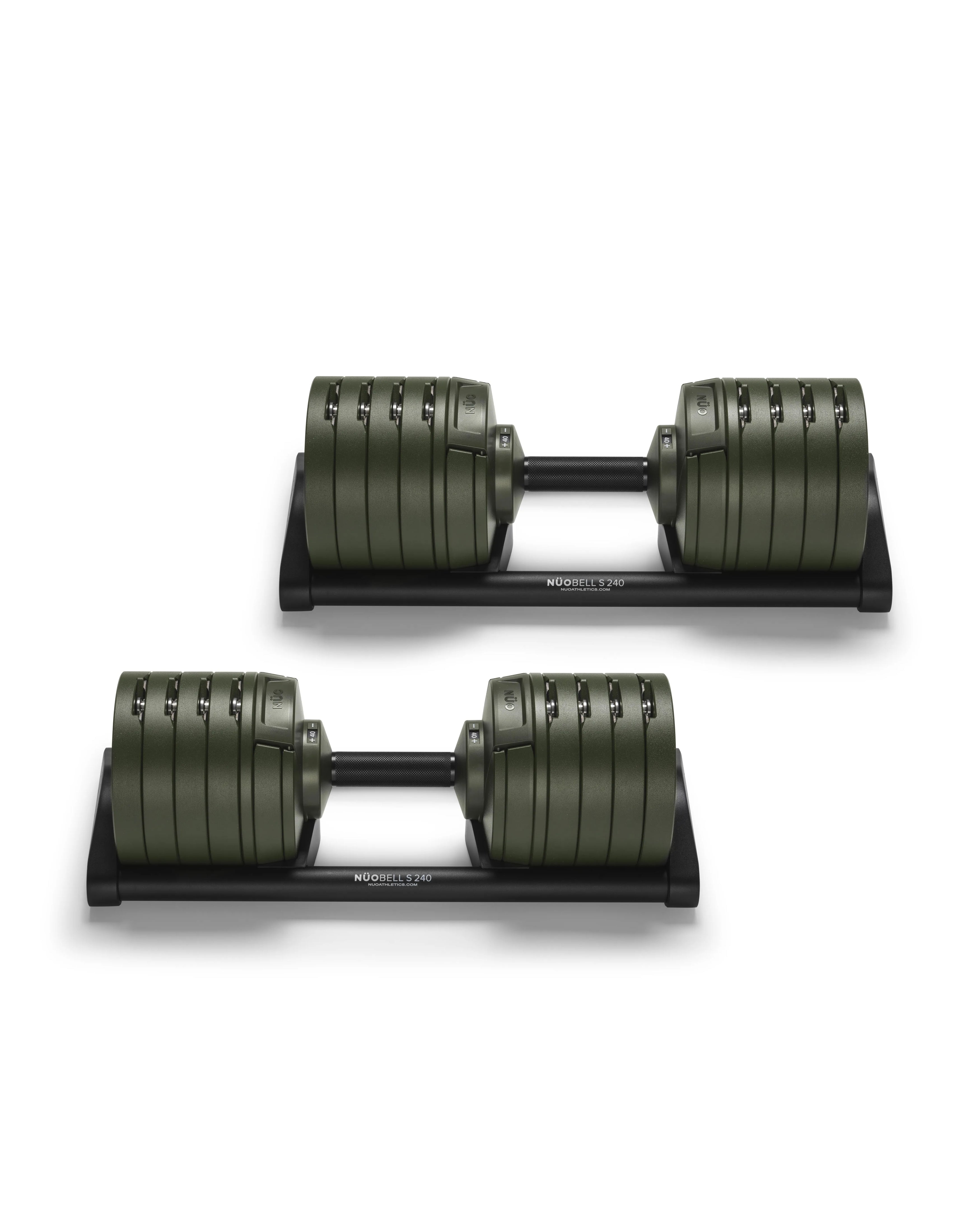 NÜOBELL S 240 Forest – Adjustable Dumbbells