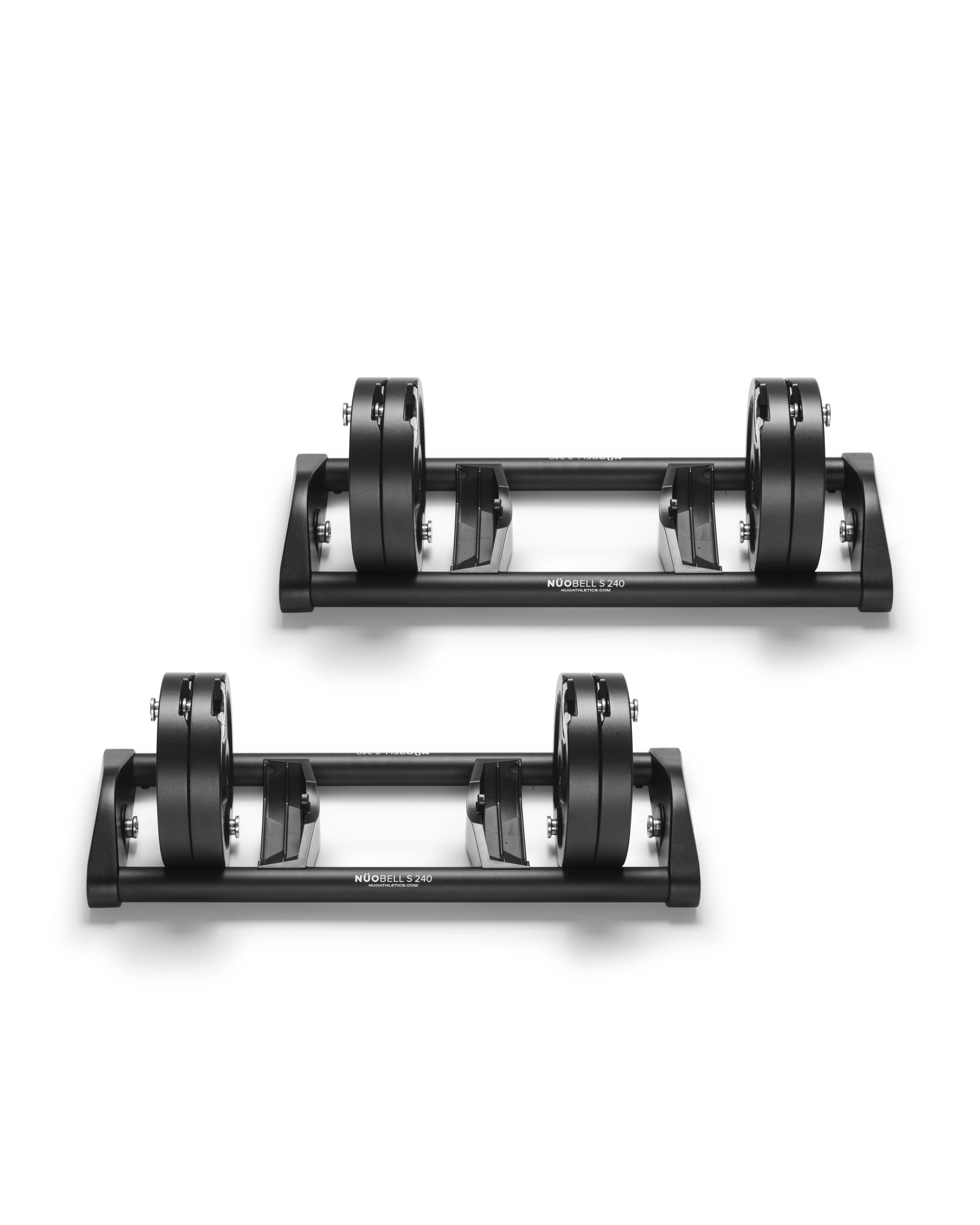 NÜOBELL S Expansion Kit Black – upgrade kit for NÜOBELL S adjustable dumbbells, black finish, designed to expand weight range and enhance your home gym versatility.