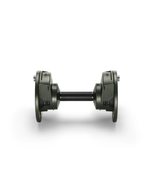 NÜOBELL S Handle Forest KG – forest green replacement handle for NÜOBELL S adjustable dumbbells, providing a comfortable grip and reliable performance for strength training.