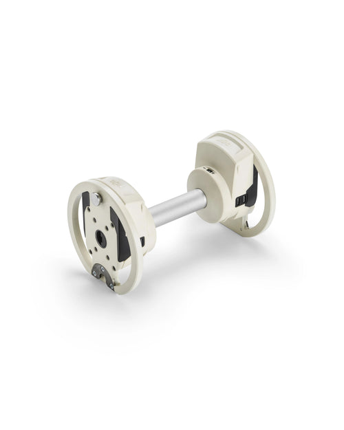 NÜOBELL S Handle Sand KG – sand-colored replacement handle for NÜOBELL S adjustable dumbbells, designed for secure grip and smooth weight changes.