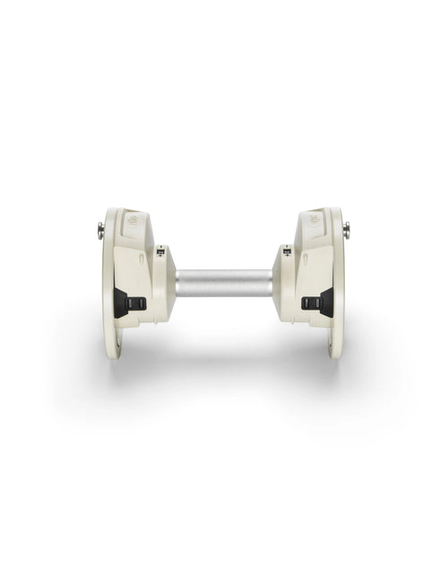 NÜOBELL S Handle Sand KG – sand-colored replacement handle for NÜOBELL S adjustable dumbbells, designed for secure grip and smooth weight changes.