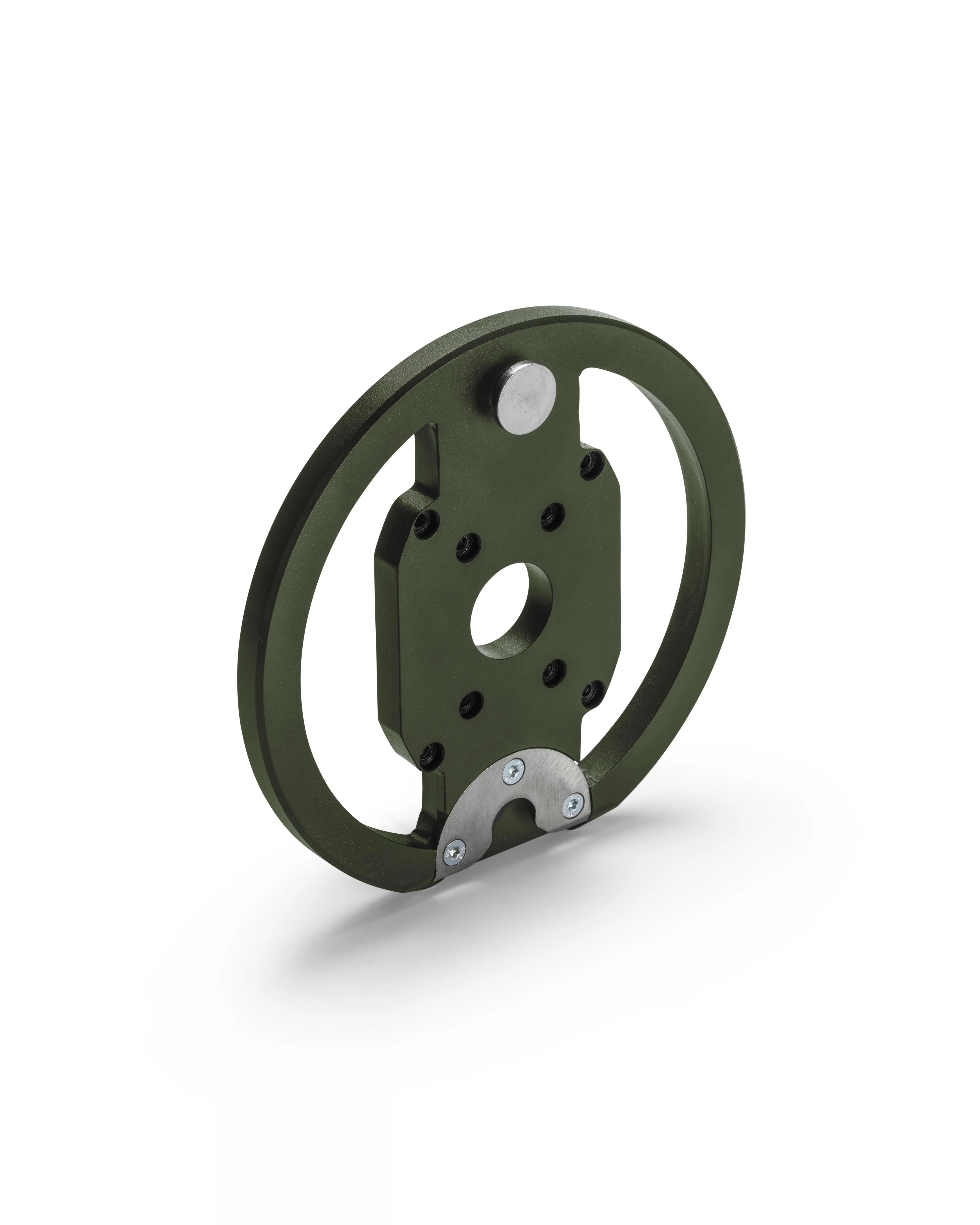 NÜOBELL S Handle Plate Forest – green handle weight plate for NÜOBELL S adjustable dumbbells, ideal for precise weight adjustment and durable home gym use.