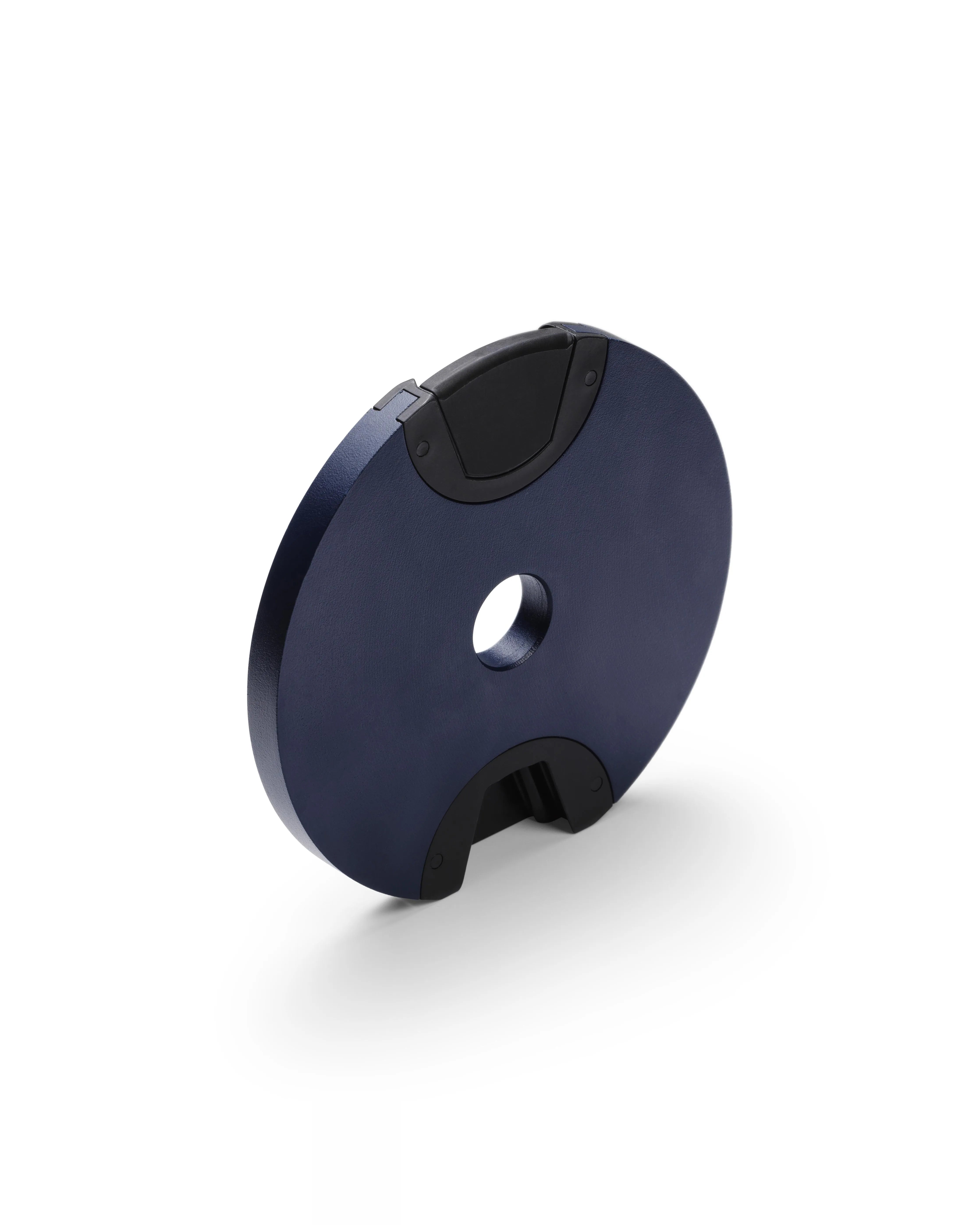 NÜOBELL End weight plate KG in Marine blue – replacement end plate for adjustable dumbbells, adding both style and function to your home gym setup.