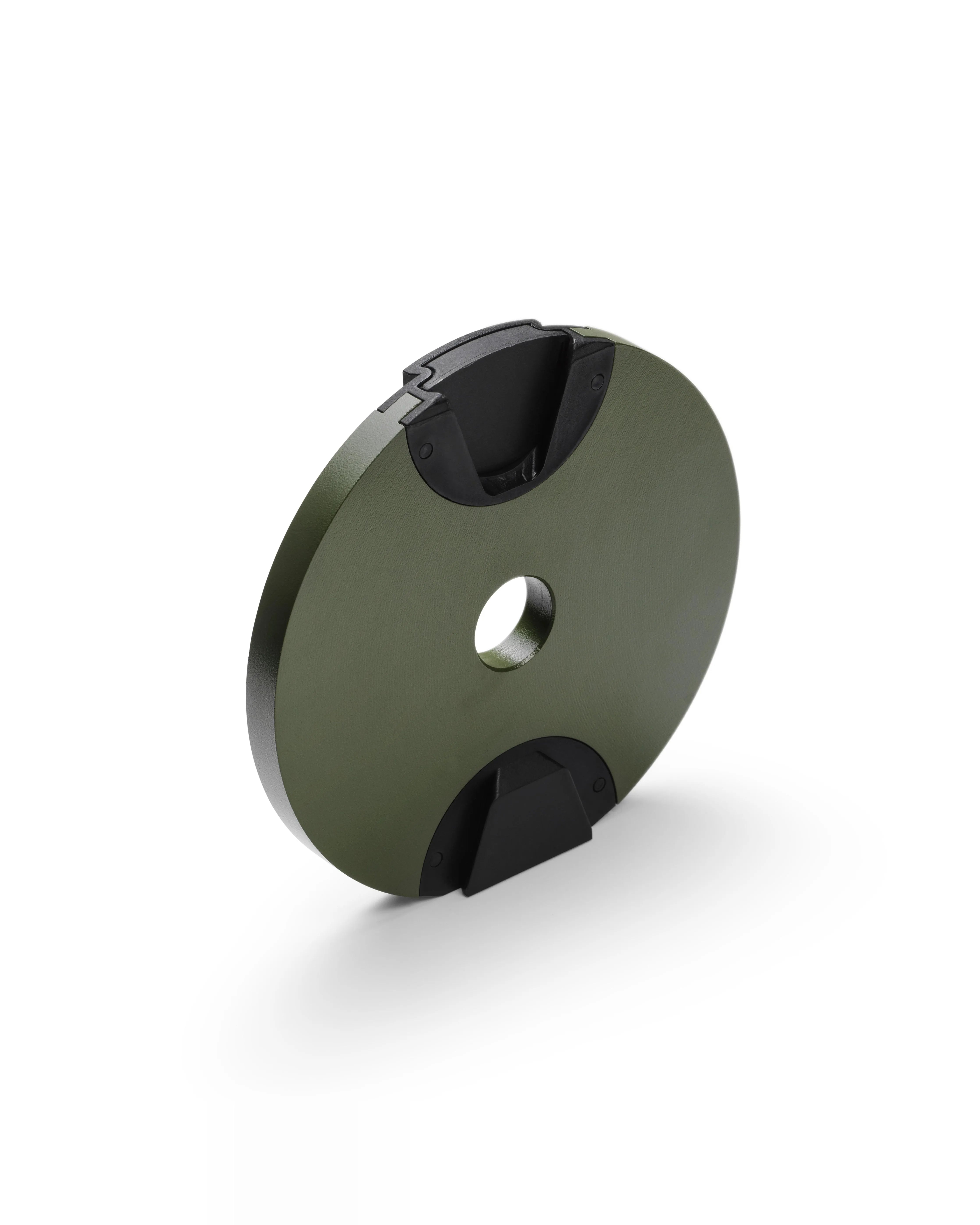 NÜOBELL 2 KG regular weight plate in Green, designed for adjustable dumbbells. Durable, color-coded plate for precise weight adjustments in your home gym.